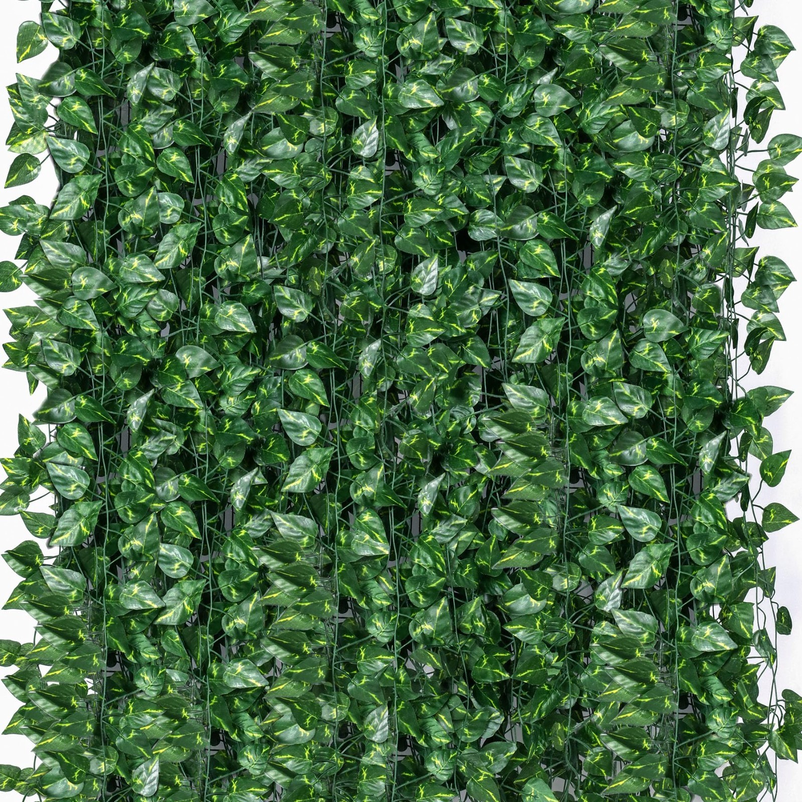 60 Pack 420FT Artificial Ivy Garland – Fake Greenery Vine Leaves for Home Decor