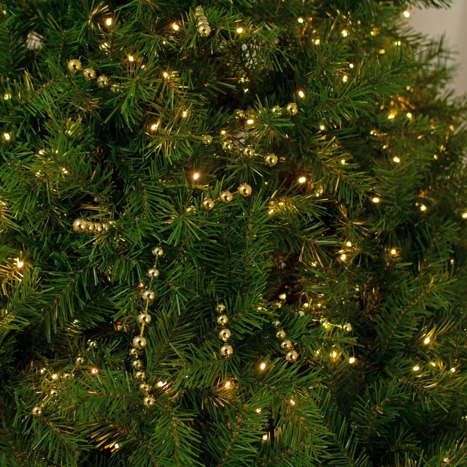 Artifical Gold Berry Stem Branches Christmas Tree Ornament Picks, Pack of 48