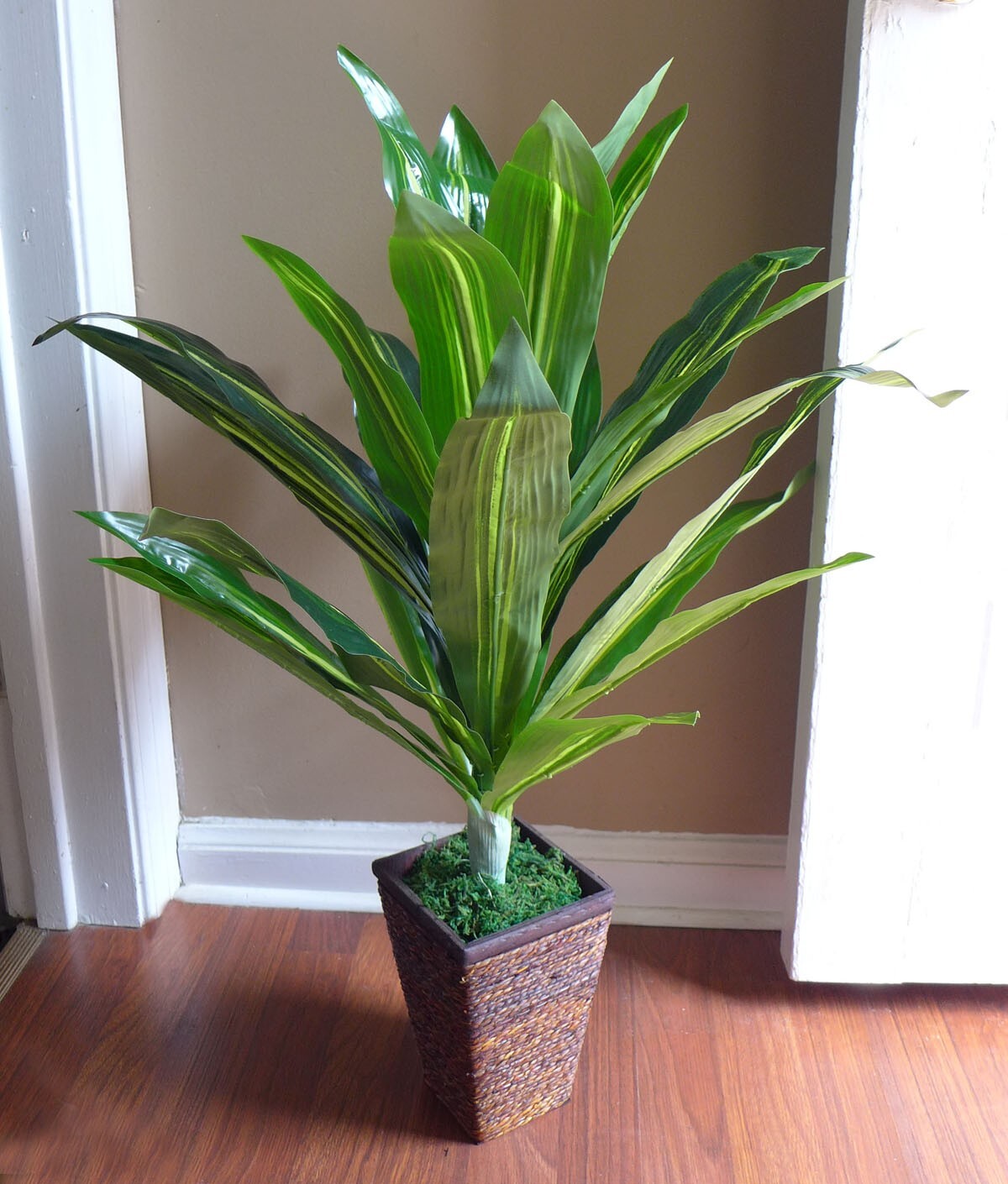 40″ Height Artificial Palm Plant ( with pot) 35 leaves tree Carnauba