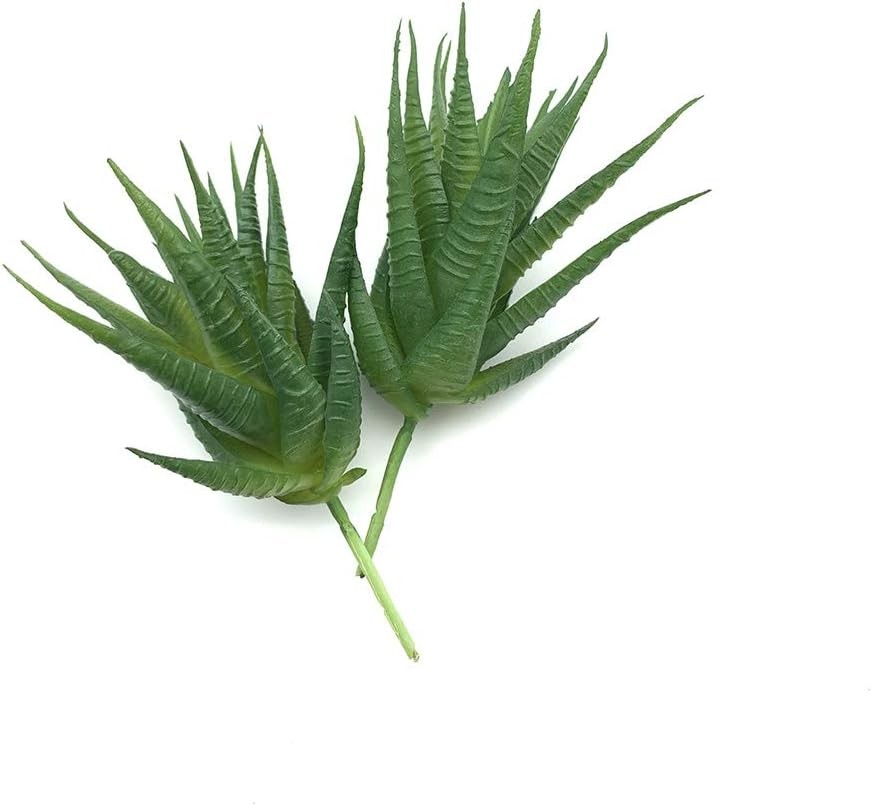 Mini Artificial Succulent Plants Faux Aloe Bouquet for Home Garden Decor