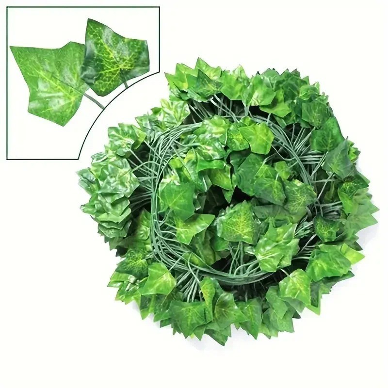 Artificial Ivy Leaf Garland Fake Vine Hanging Plant Home Garden Decor DIY