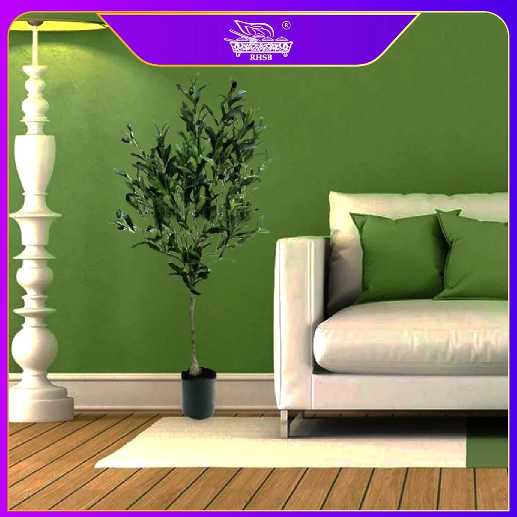 Artificial Eucalyptus Fake Plants 120cm olive tree