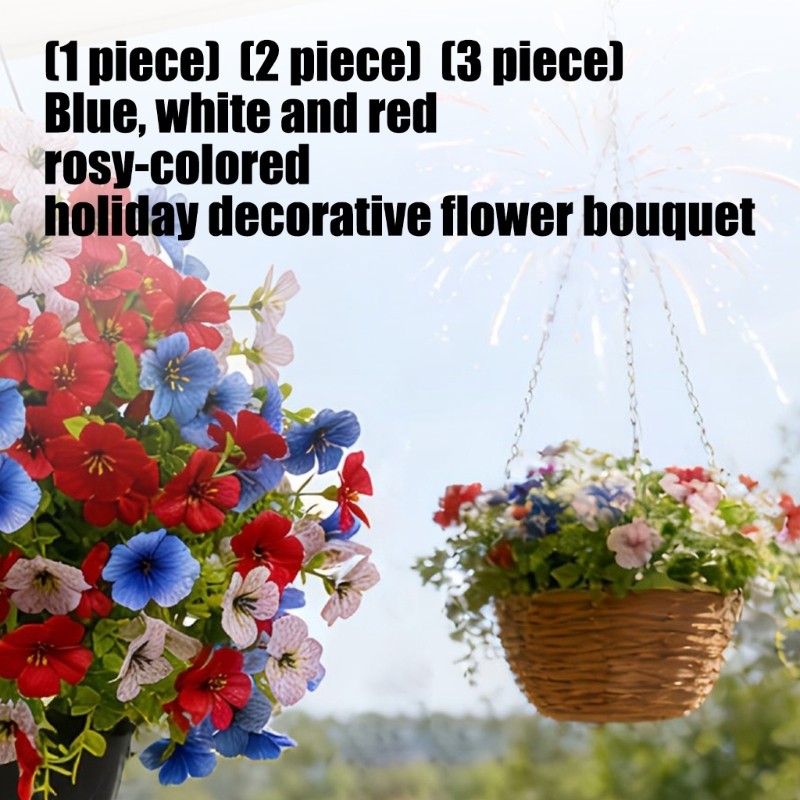 Elegant Faux Florals Ground Stake Suitable For Indoor And Outdoor Display Use