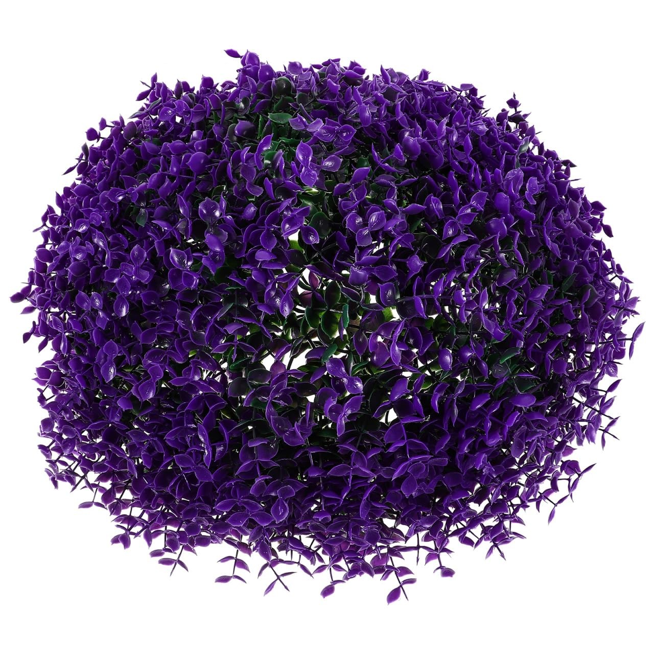 13.77 Inch Simulated Eucalyptus Leaf Decorative Topiary Ball Faux Plant Spher…