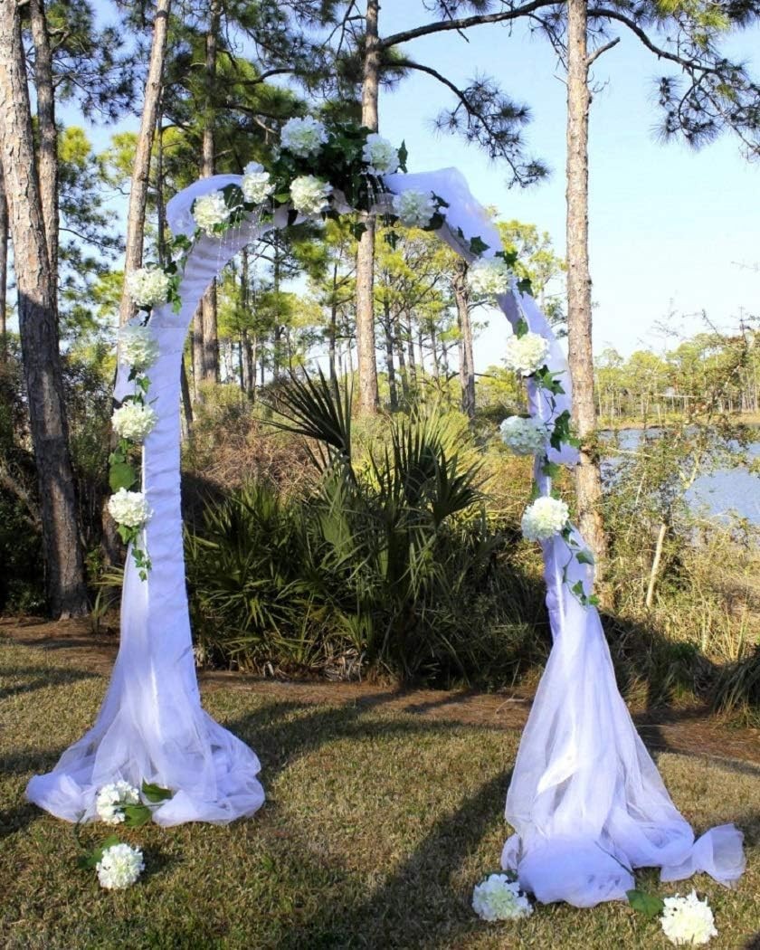 Off White Silk Hydrangea Heads – 10 Pcs Wedding Party Decor