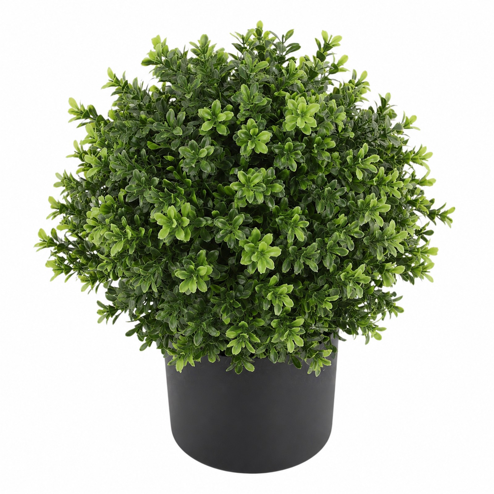 2pcs 22″ Artificial Boxwood Topiary Ball Tree UV-protected leaves Indoor/Outdoor