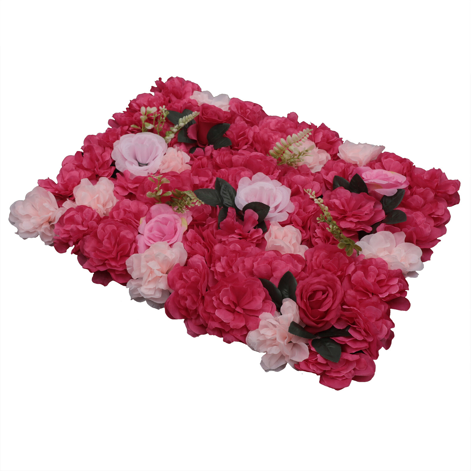 12PCS Artificial Flower Wall Panels Wall Floral Wedding Venue Backdrop Decor