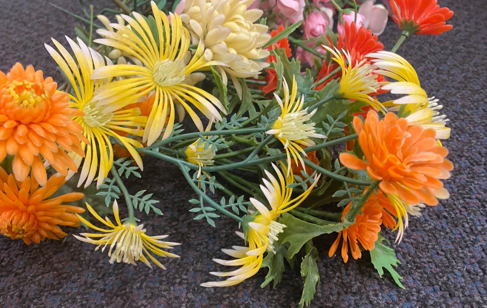 Huge Lot DIY Craft Artificial Faux Flower Stems Home Decor