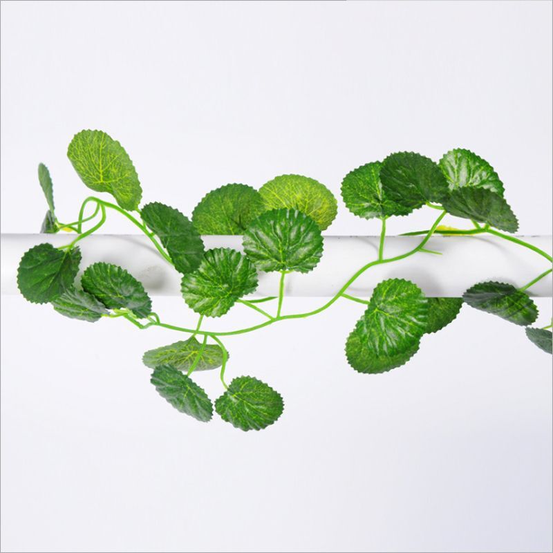 200cm Artificial Green Leaf Ivy Vine Hanging Decor For Indoor Home Ornament NEW