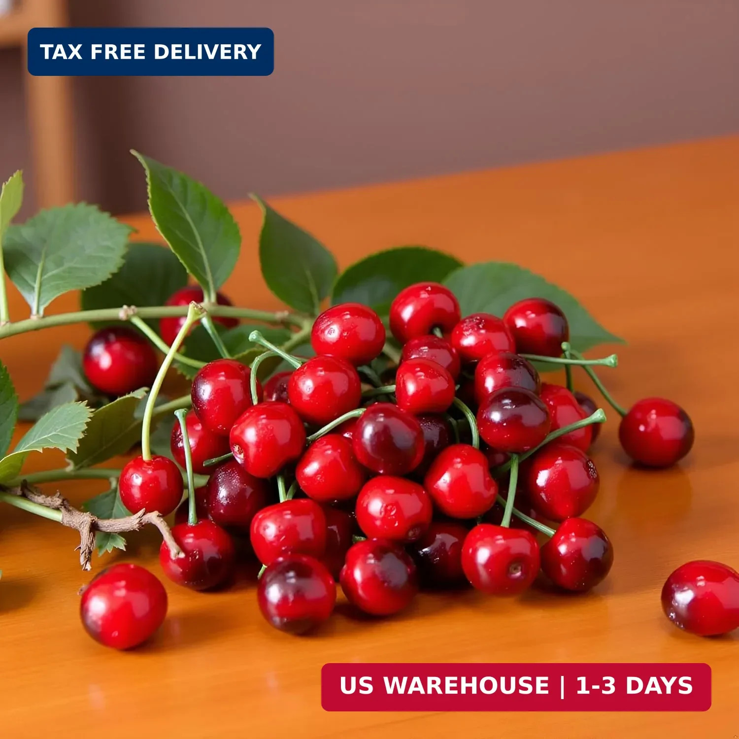 20Pcs Artificial Cherries, Lifelike Cherry Ornament Mini Cherry Model Photograph