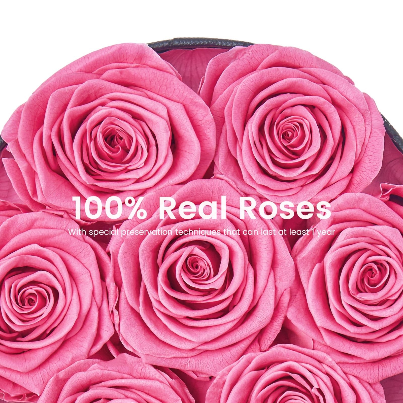 Preserved Roses in a Box Long Lasting Roses Last a Year Forever Romantic Gift…