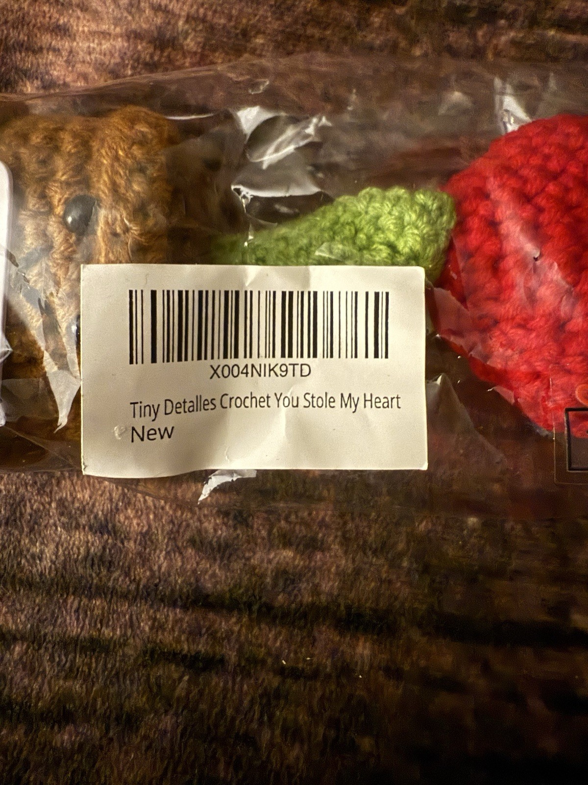 Crochet “YOU STOLE MY HEART” Heart Plant Flower-Perfect Gift