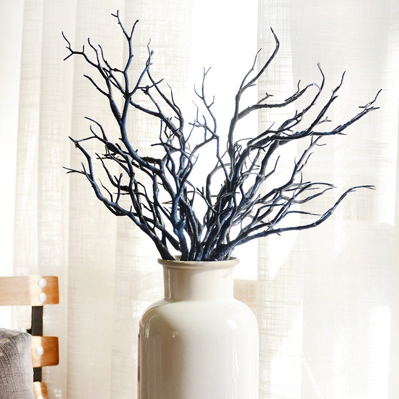 Art Simulation Plastic For Leaf Plant Tree Branch Home Indoor Shop Decoration
