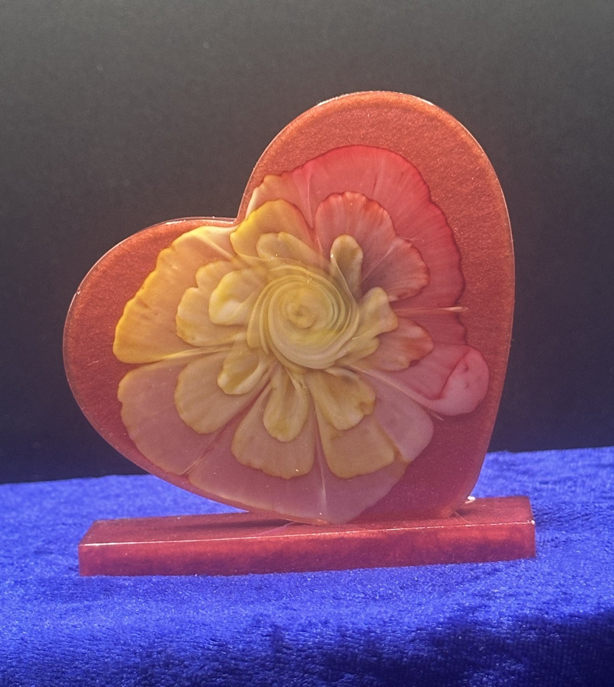 Red Floral Display