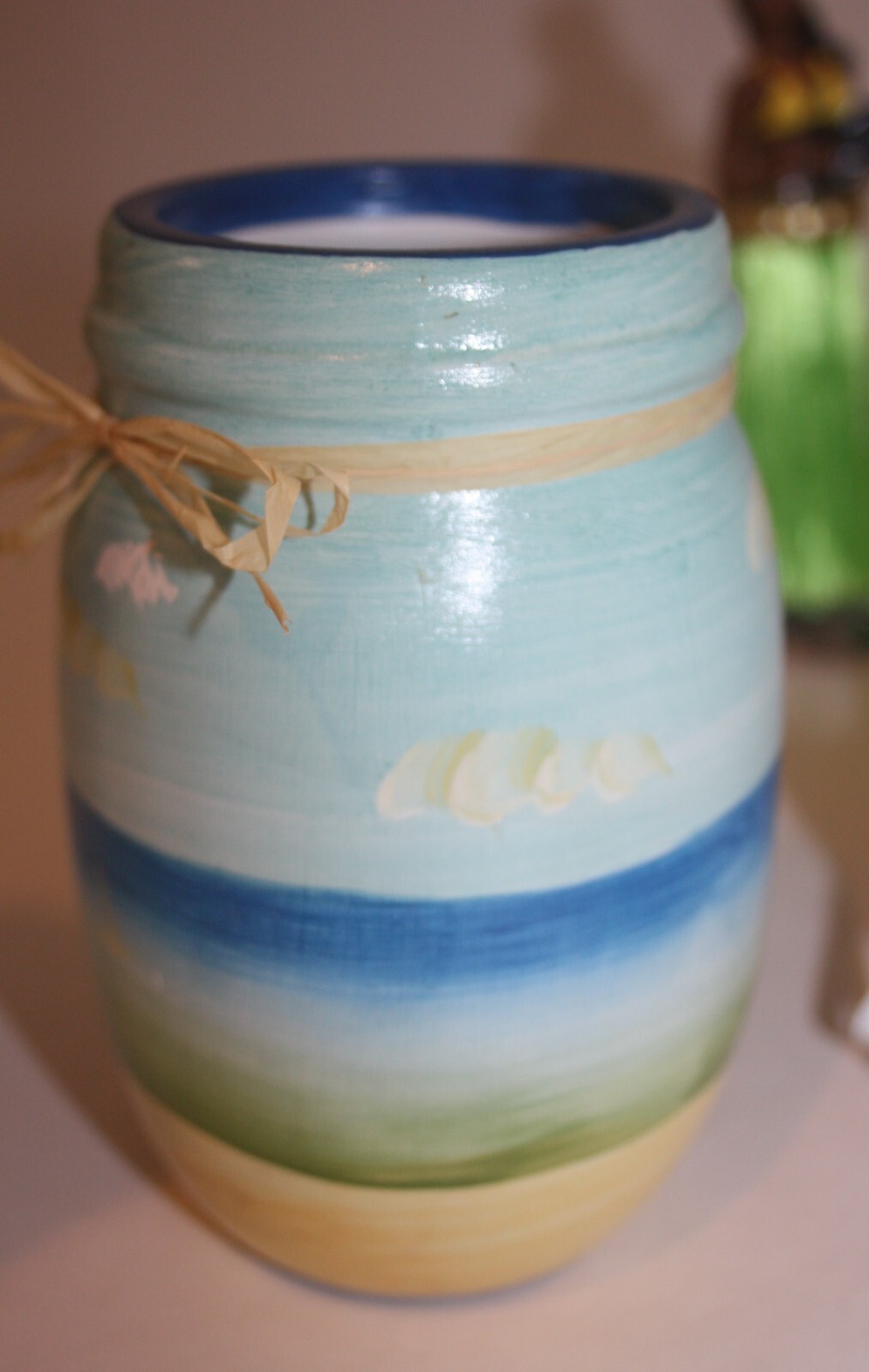 Palm Tree Lot Beach Party Ornaments Vase Nautical Decor