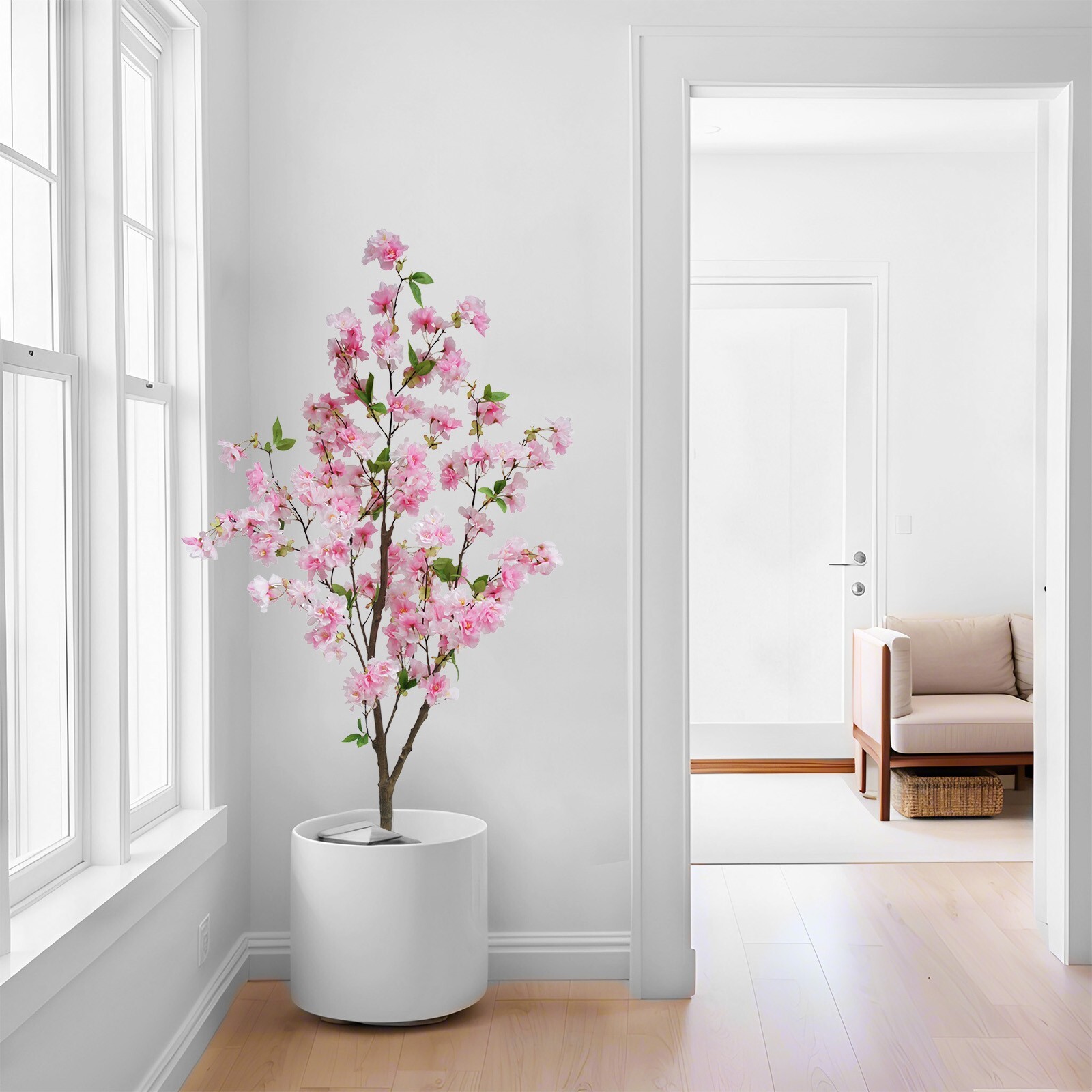 FAUX 5ft Faux cherry blossom tree – Artificial cherry blossom tree-pink tree hom