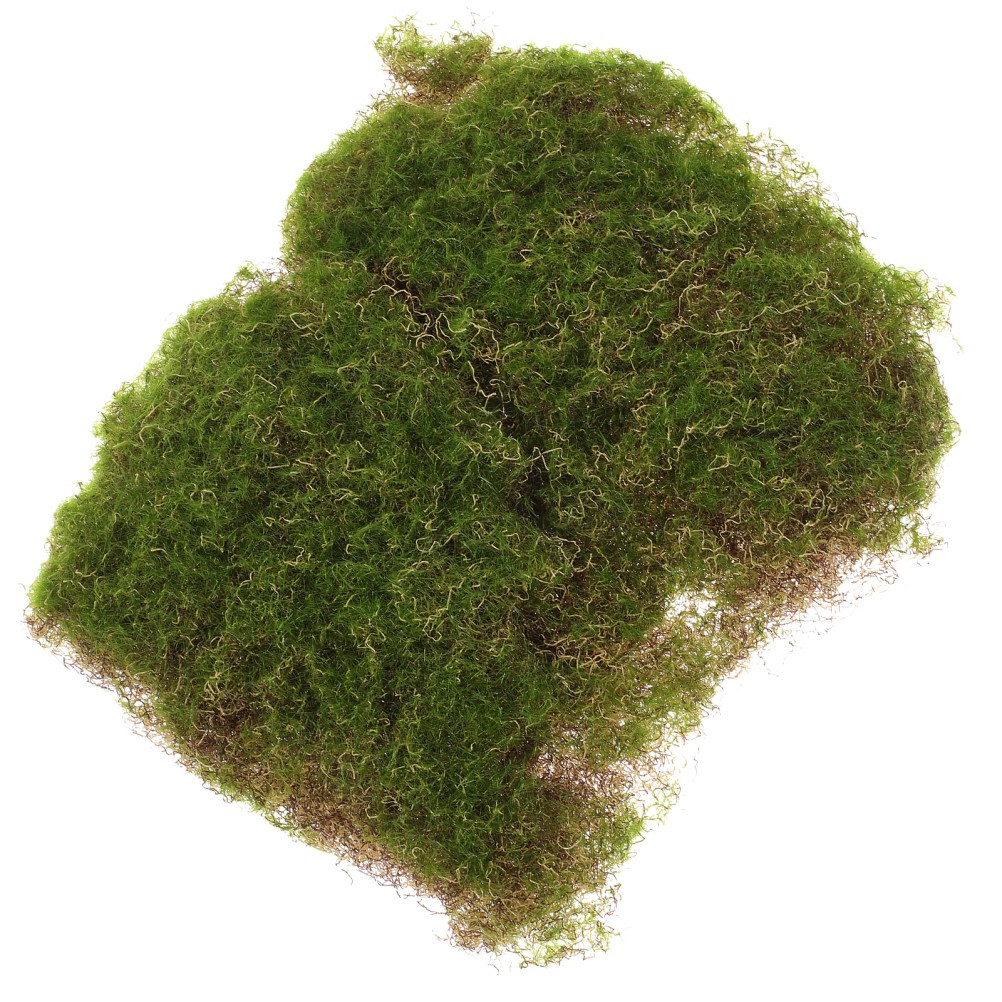 Pack of 5 Reusable Artificial Moss Grass Green for DIY Mini Garden