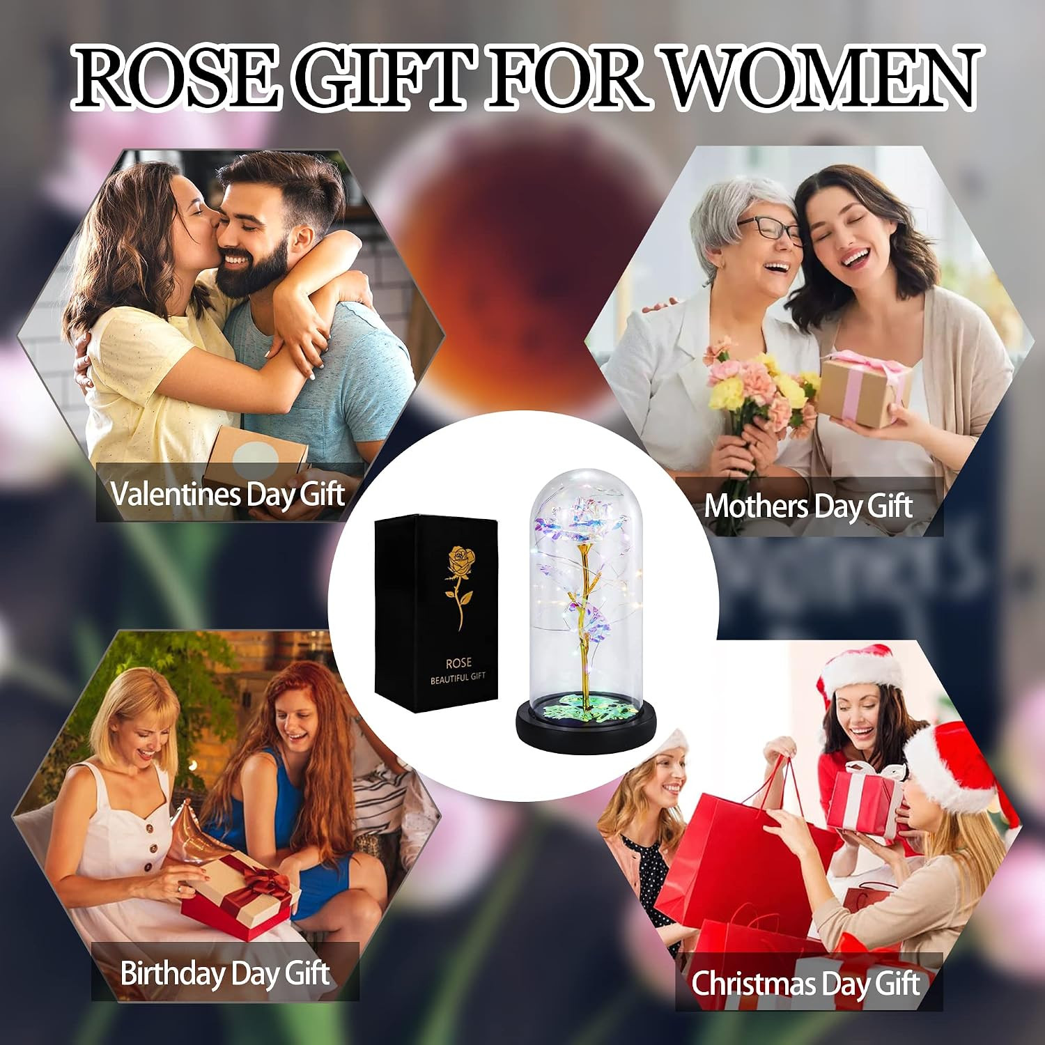 Eternal-Rose-Flowers-Gift Galaxy-Glass Rose-Flower-Light-Gifts