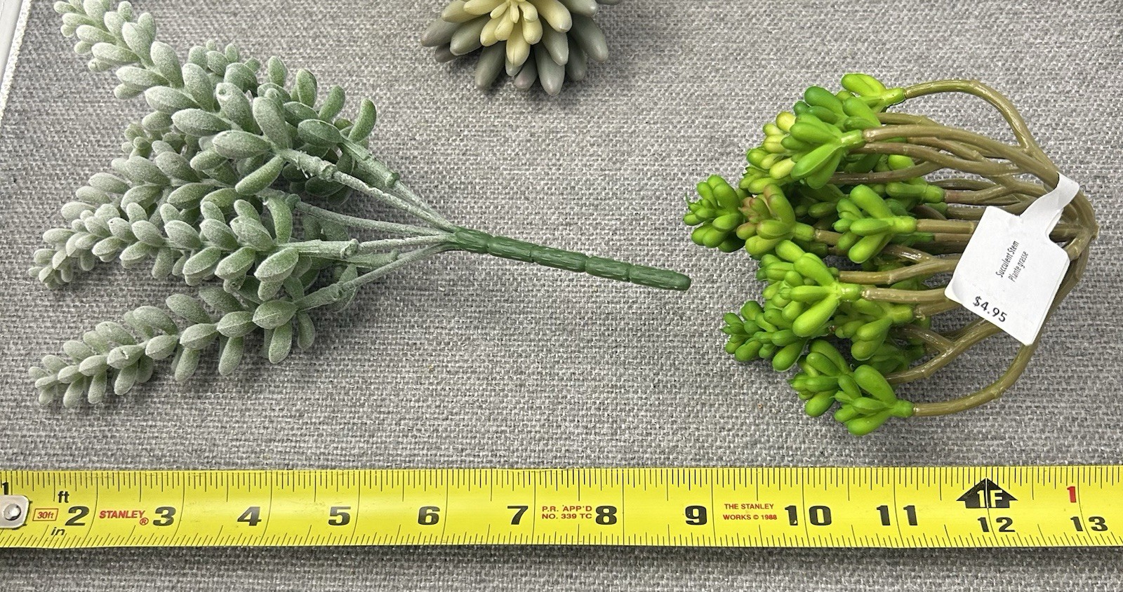 Pier1 Succulent Faux Cactus Plastic Air Plant Home Garden Greenery Deco 9 pcs.