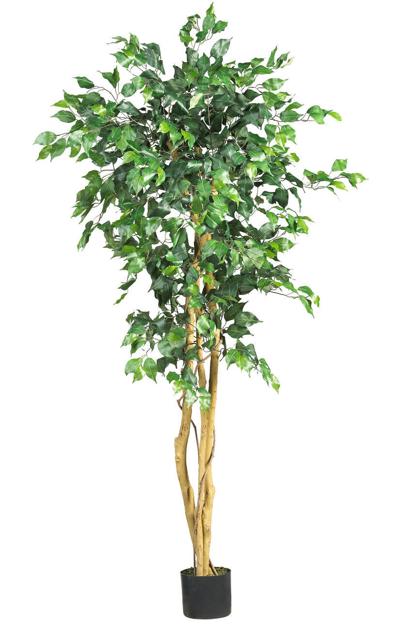 HIGH QUALITY 5′ SILK FICUS TREE Artificial Fake Realistic Indoor Decor