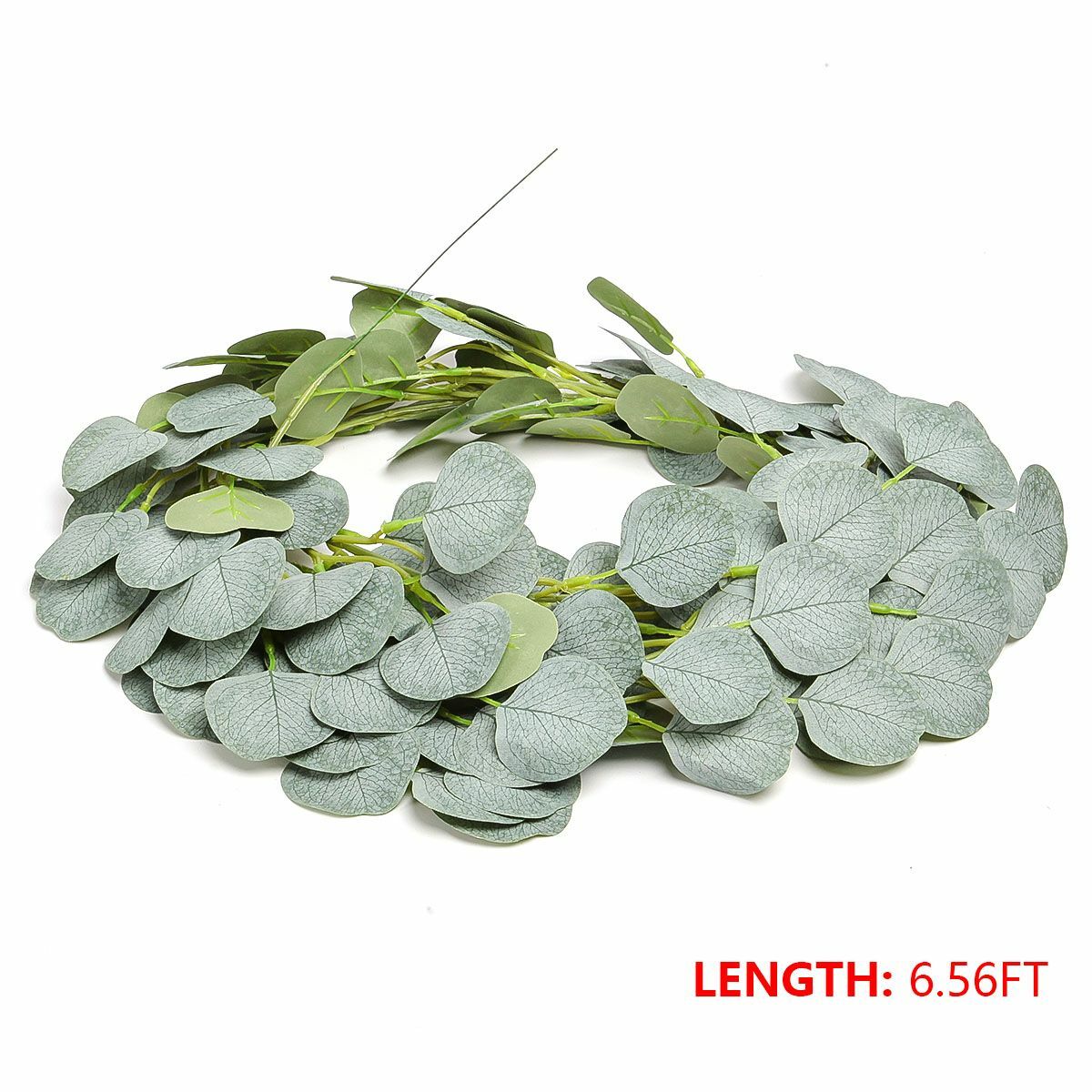 200cm Artificial Eucalyptus Leaves Garland Vine Wedding Greenery Home Wall Decor