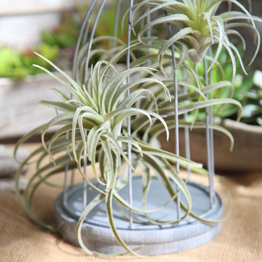 2Pcs Reusable Artificial Green Leaves Faux Greenery for Home and Office Decor