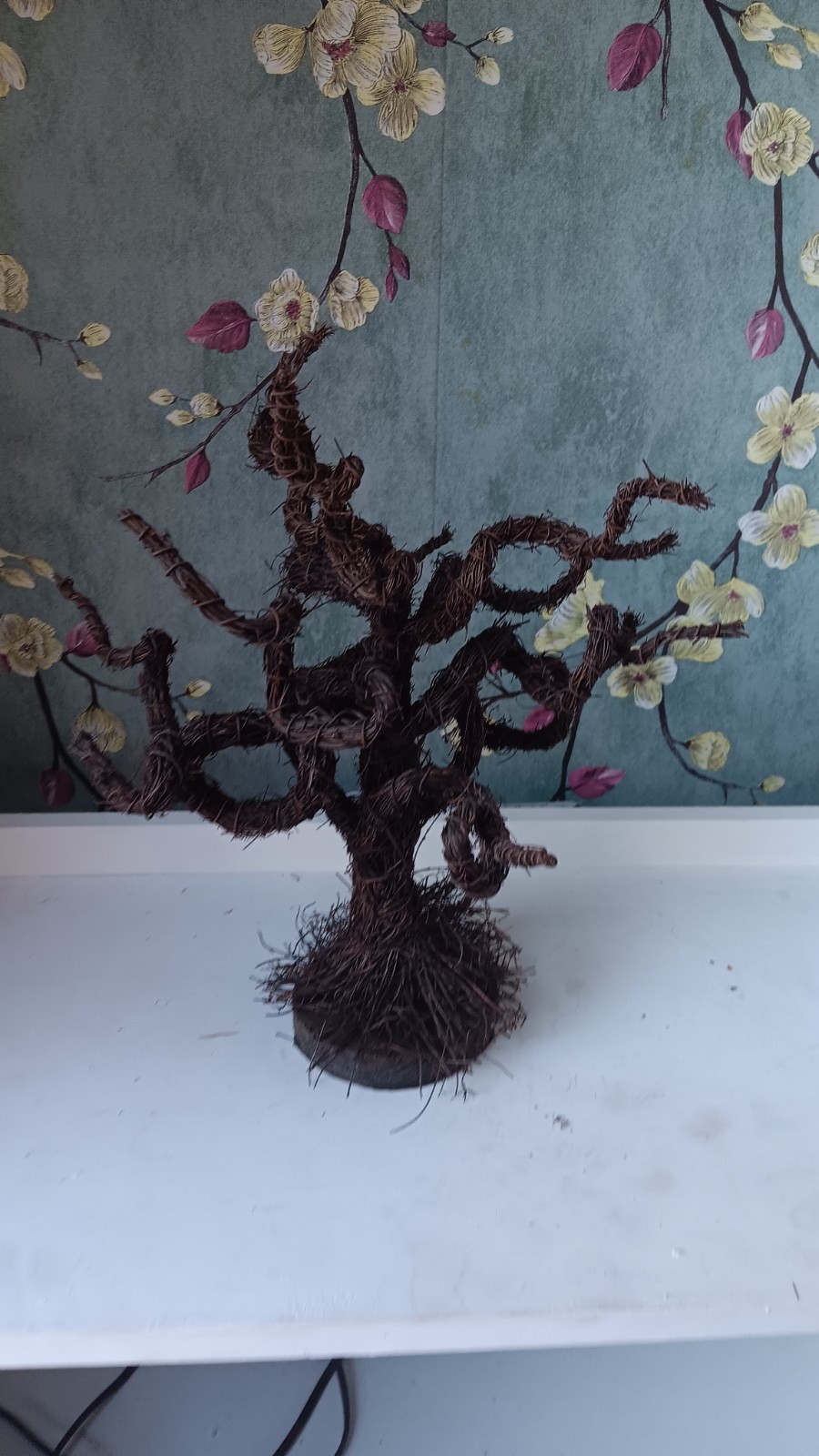 Natural Genuine Brown Wood Root Halloween Ornament
