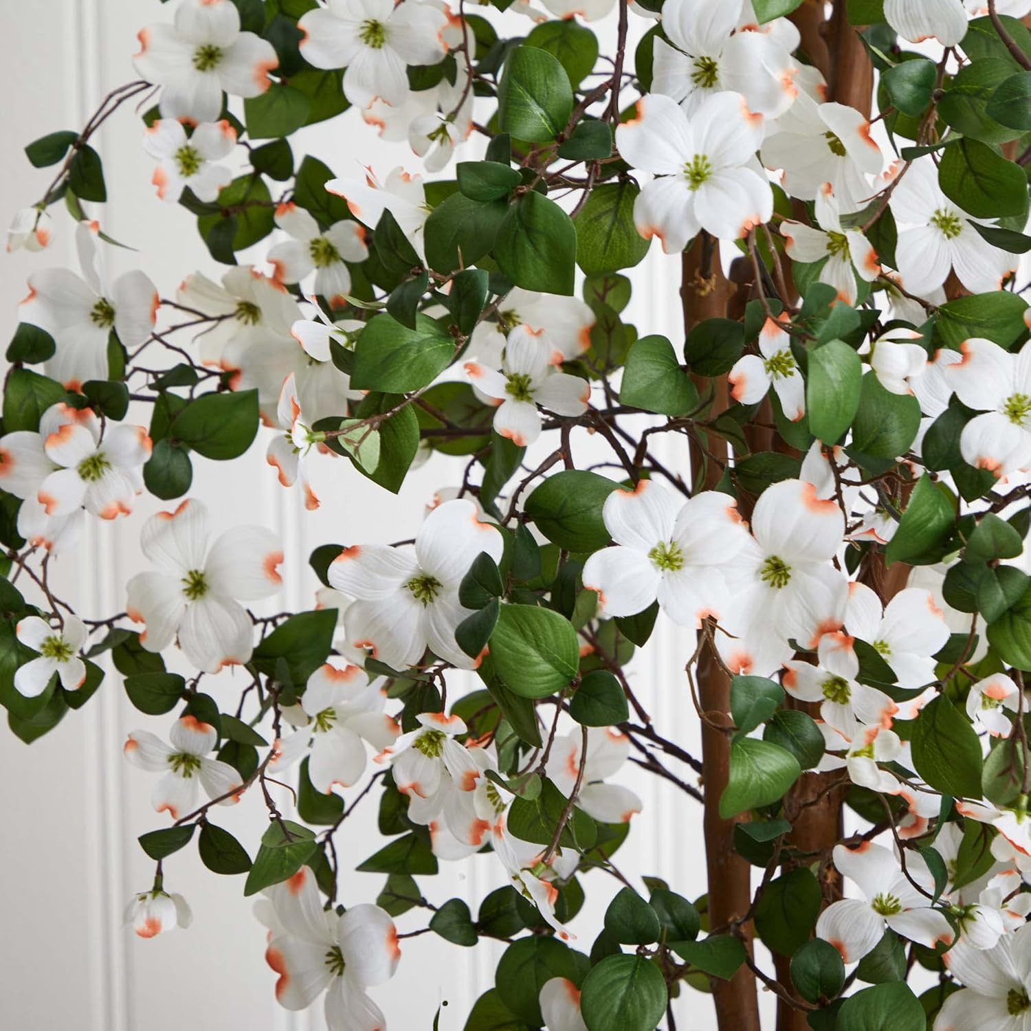 5Ft Dogwood Silk Tree – Lifelike Indoor Decor for Home or Office