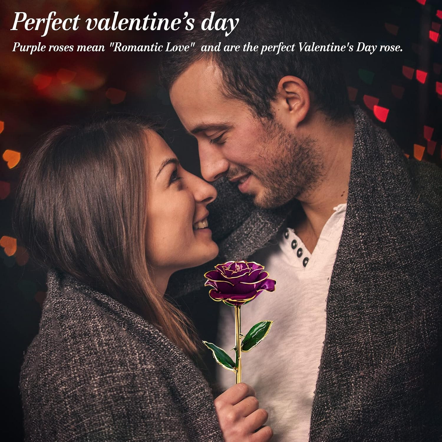 Gifts for Women Mom Gold Dipped Rose 24k Gold Dipped Real Rose Lasted Forever wi