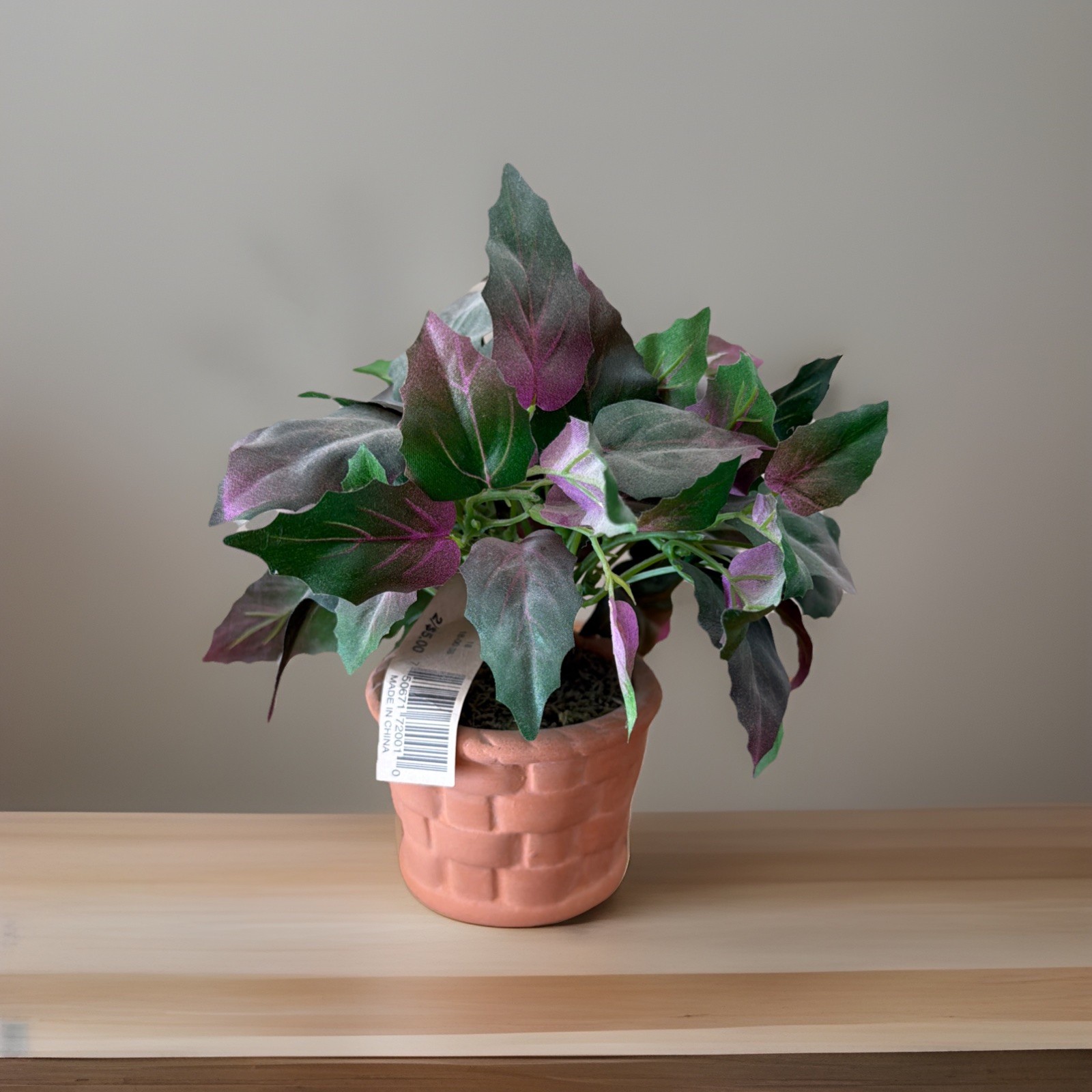 Nature’s Garden Artificial Flowers in Clay Basket