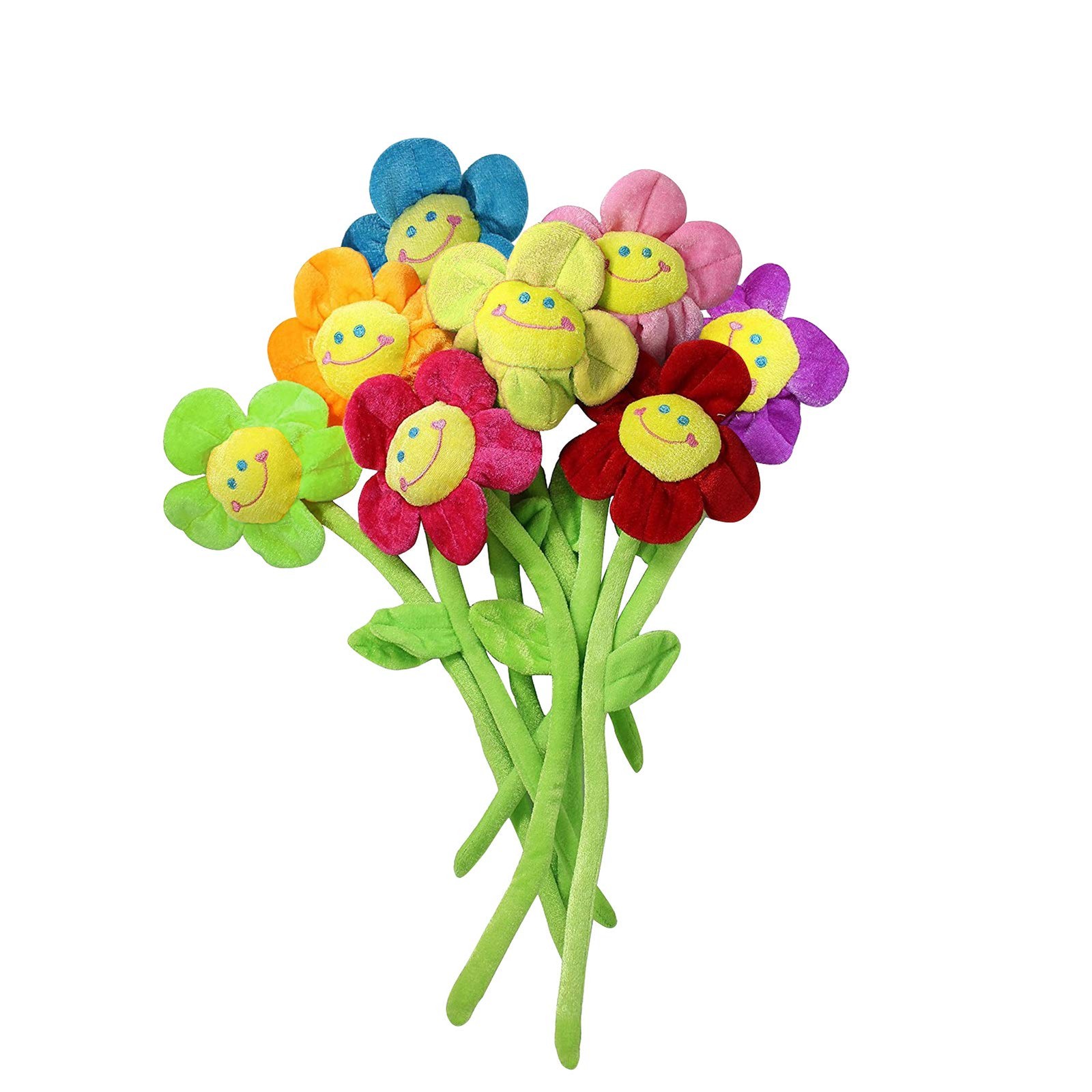 8PCS Artificial Plush Flower Bendable Curtain Buckle Tiebacks Birthday Weddin…