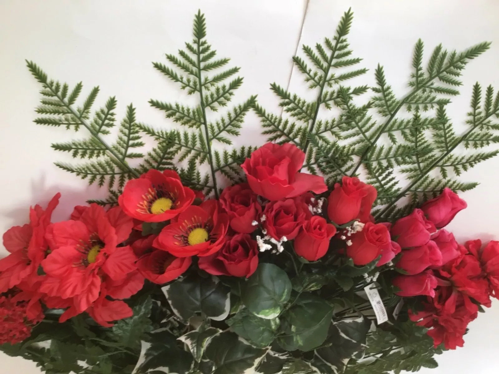 14″ Mixed Floral (12 pieces) Bush Silk Flower Home Wedding Table Decor MXD1016