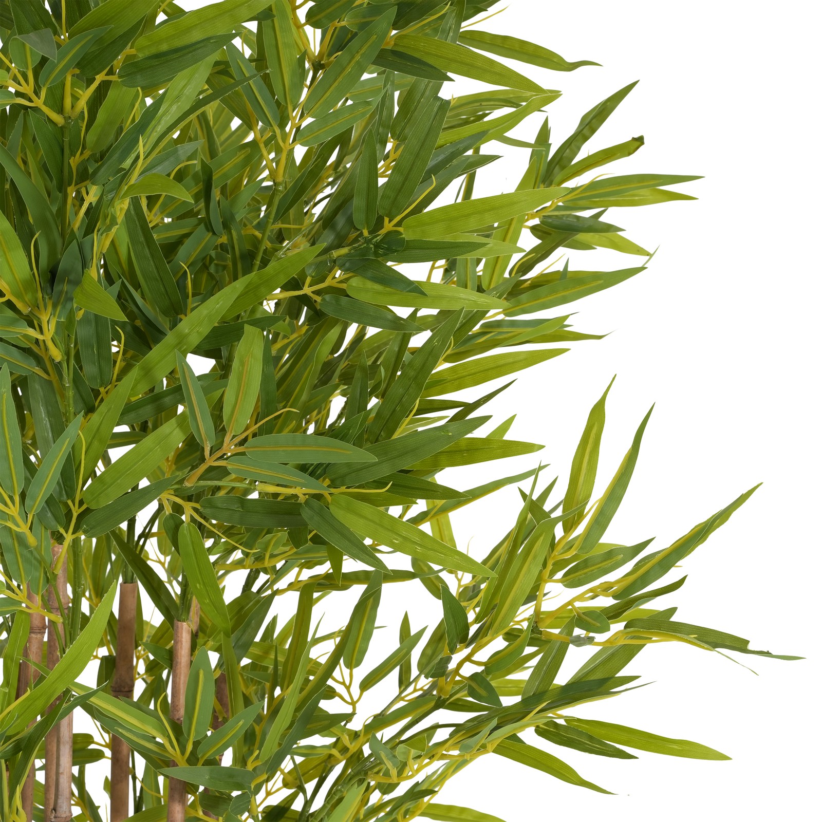 70″ Artificial Bamboo Tree in Pot, Lucky Faux Greenery Home Decor
