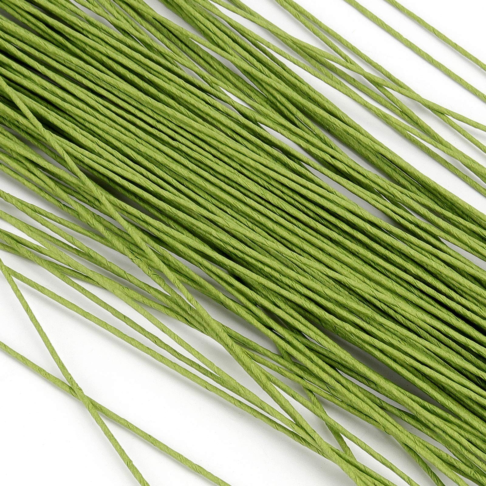 200 PCS 14 Gauge Green Floral Stem Wire 15.75″ for DIY Flower Arrangements & Cra