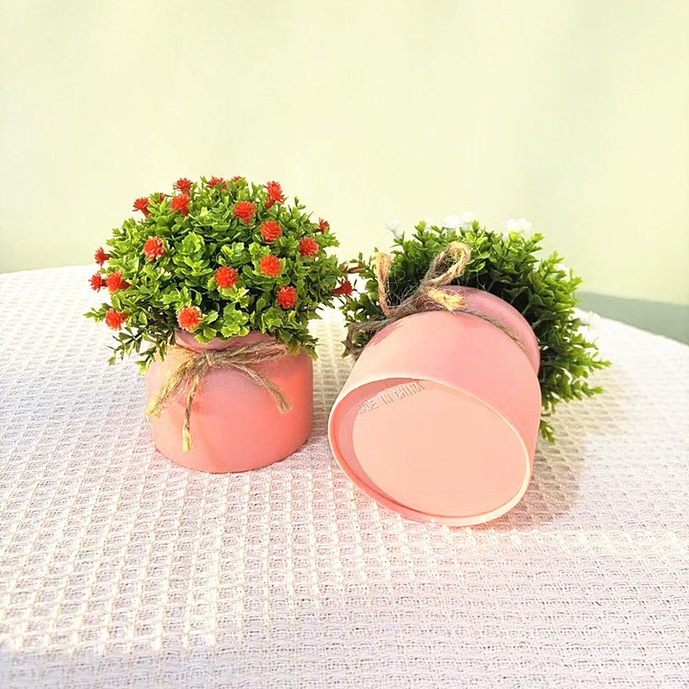 Artificial Gypsophila Flowers in Pot for Home Decor Wedding Photography