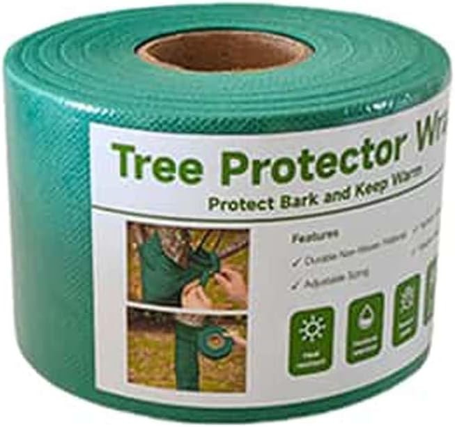 3″ x 120′ Breathable Tree Wrap for Protecting Young Trees from Weather Damage