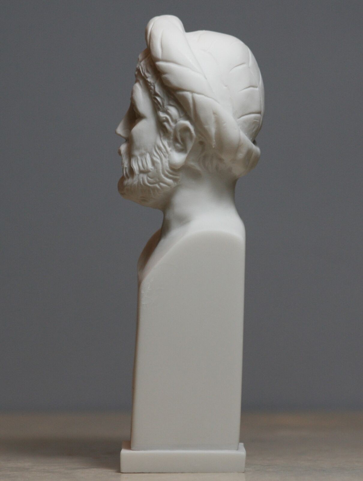 Pythagoras Philosopher Mathematician Scientist Bust Statue Sculpture 6.3 inches