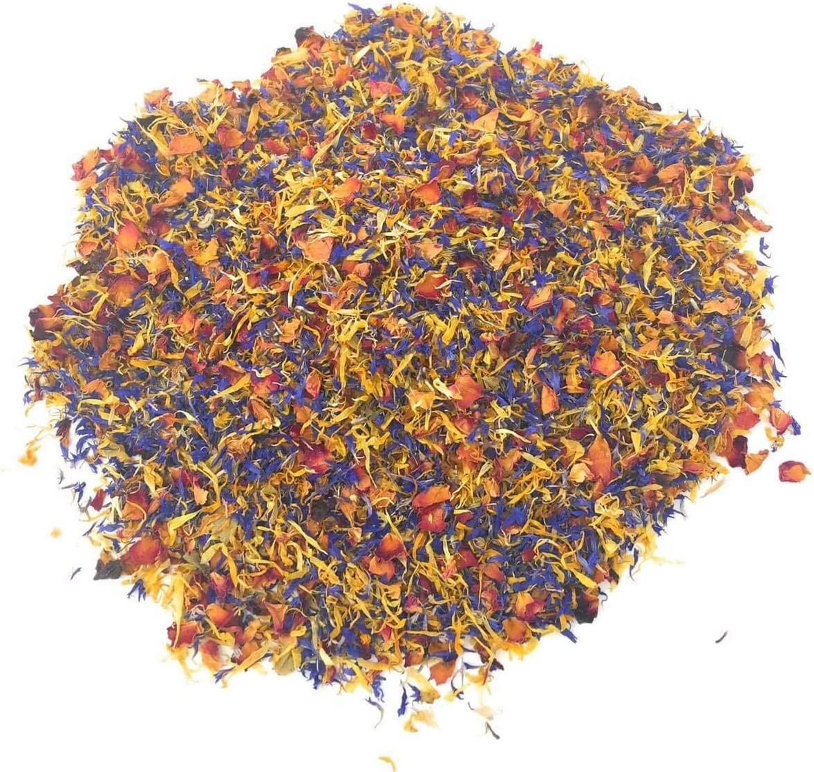 Spring Flower Blend – Edible Flowers – Rose, Cornflower and Marigold – All Natur