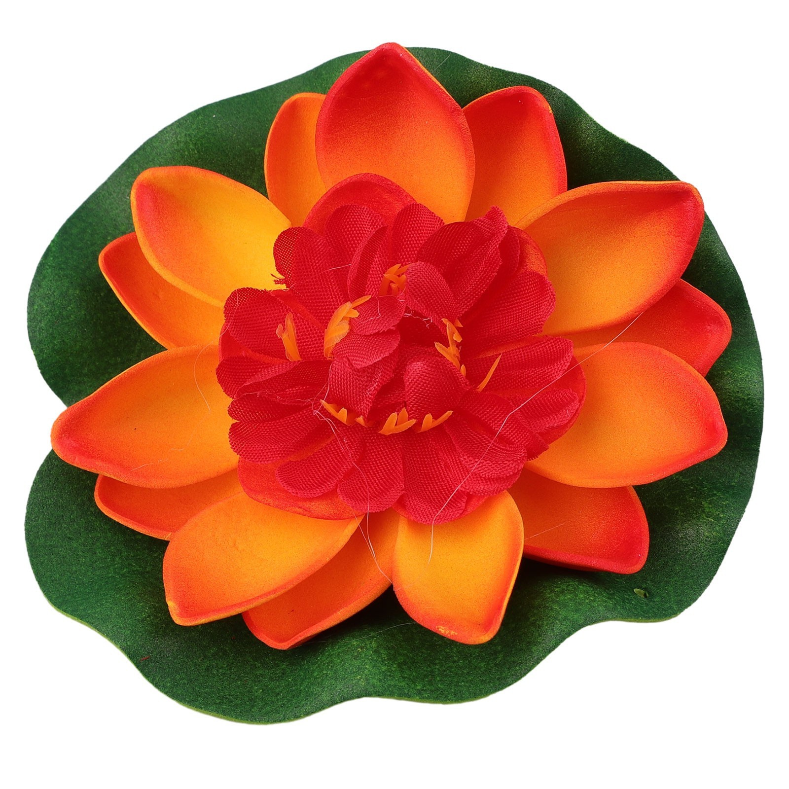 5X Artificial Lotus Water Lily Floating Flower Pond Fish Tank Plant Garden Decor