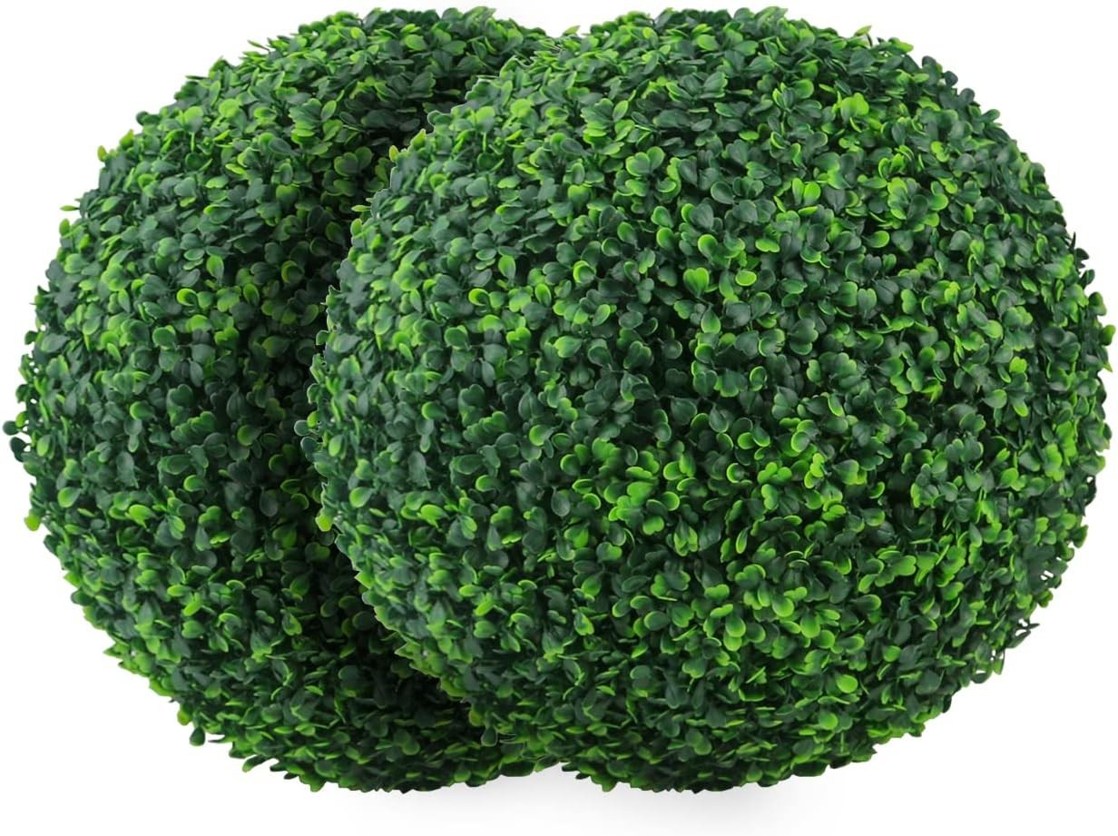 Stylish 7-Inch Artificial Boxwood Topiary Balls – Ideal for Weddings & Homes