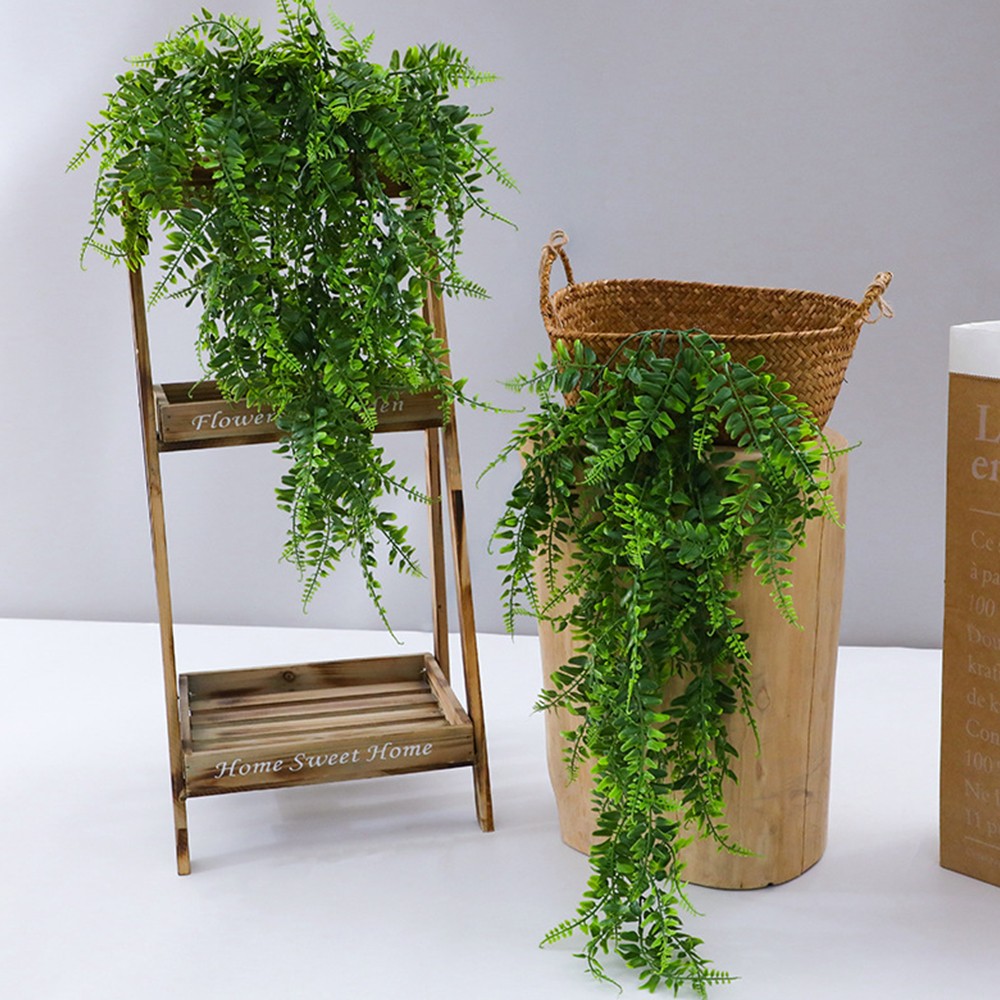 Wall Hanging Artificial Plant Artificial Large Boston Fern Plant Wall Hanging Ho