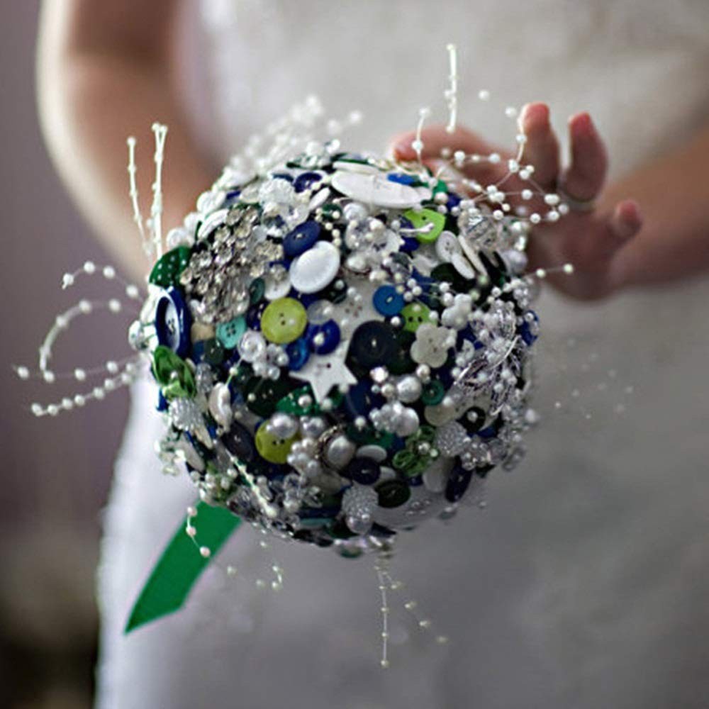 4MM Artificial Pearl Spray Beads String Handmade DIY Floral Craft for Bridal …