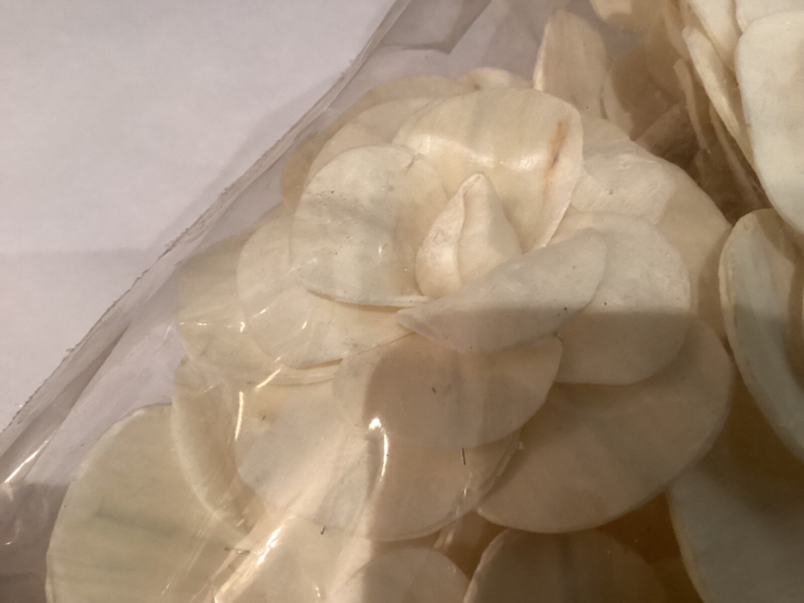 COLLECTION OF (10) SHOLA SOLA WOOD FLOWERS 3-1/2″ MUST SEE NR