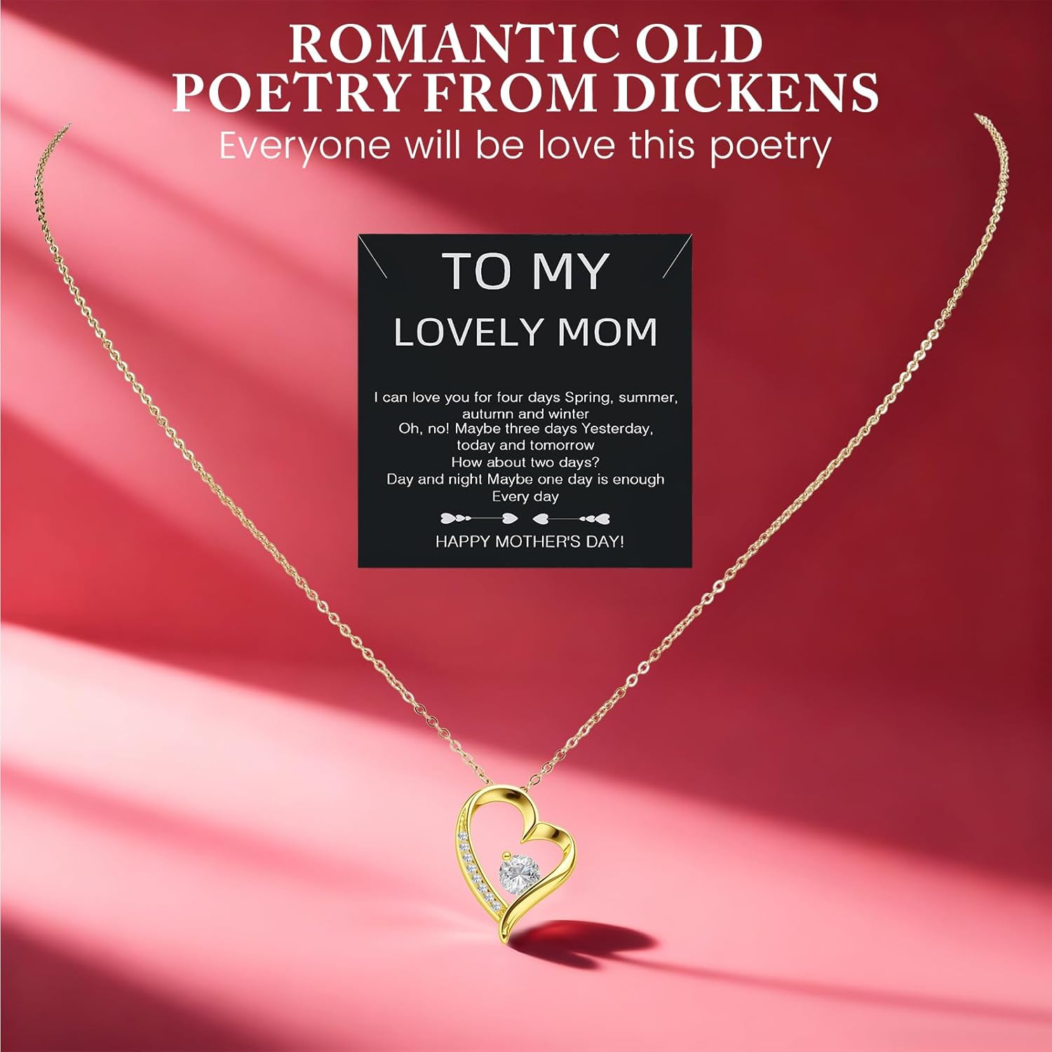 Forever Rose with Necklace – Romantic Gifts for Mom