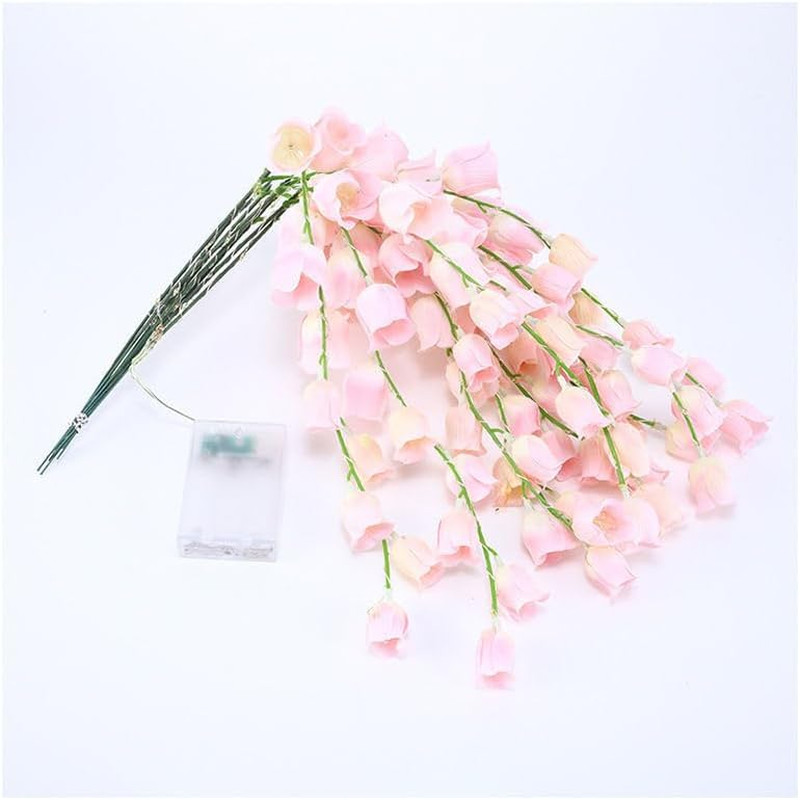 LED Lily of the Valley Bouquet 20 Artificial Plants Household Decoration Bedroom