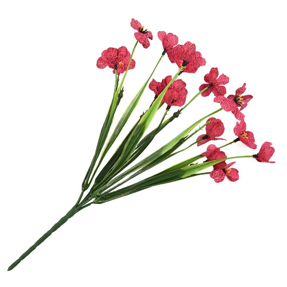 1 Bunch Artificial Flowers 31cm DIY Porch Decor Fake Flowers for multi Color