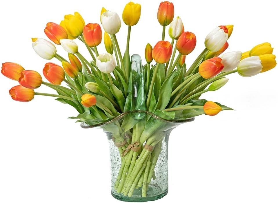 Soft Touch Tulips Bouquet – Wedding Party Decor