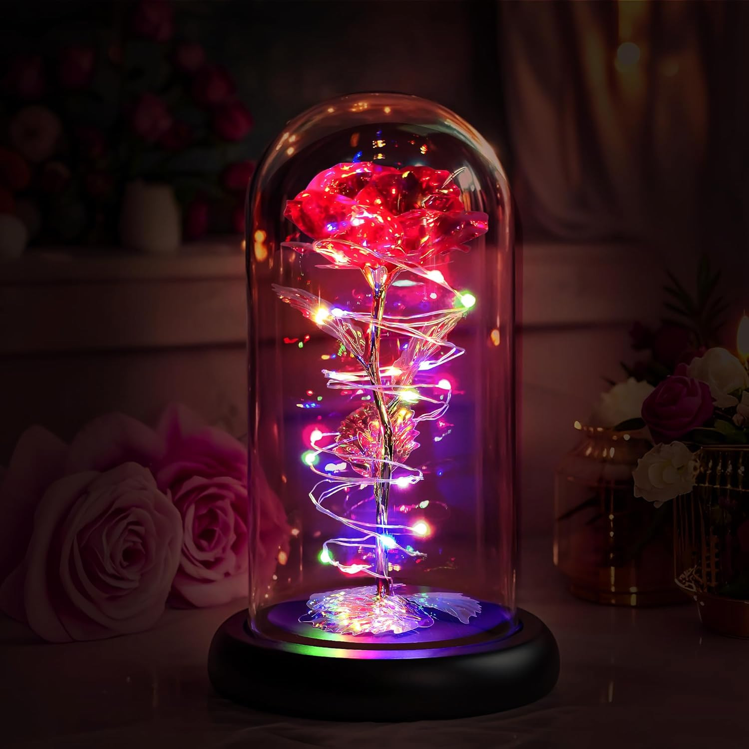 Christmas Rose Gifts for Women,Birthday Gifts for Women Mom Grandma | Flowers fo
