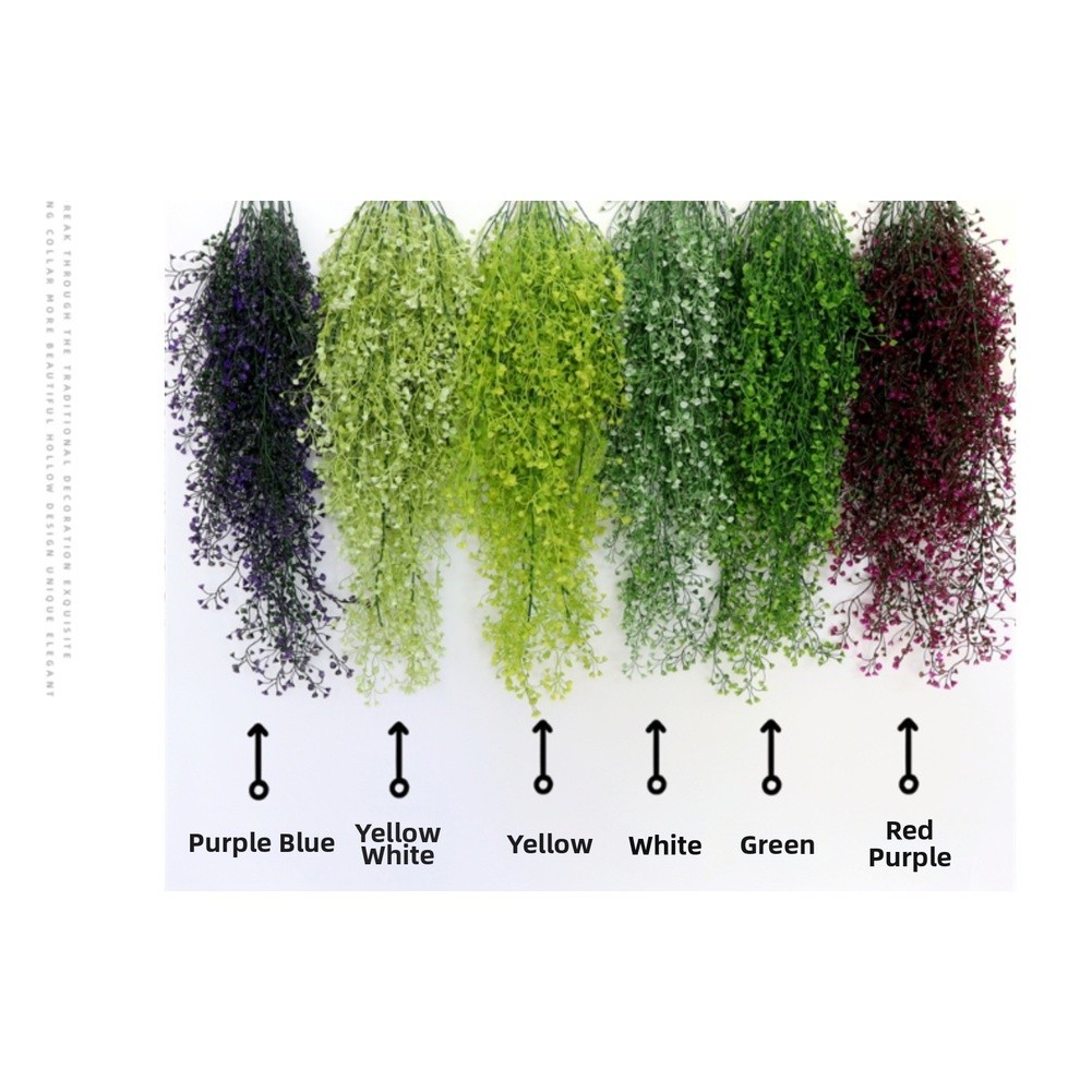 Fake Flowers Artificial Flowers Realistic Bell Flower Willow Style Vine