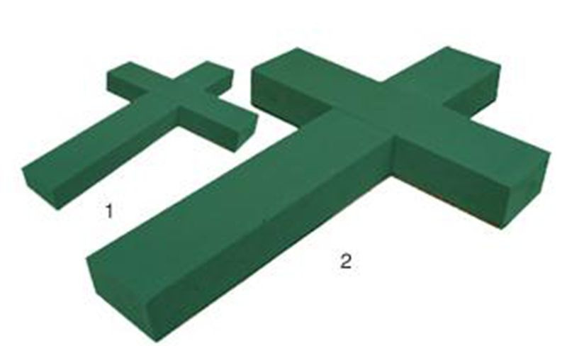Floral Foam Cross 25*14*3 inch 1 Piece (GA,USA)